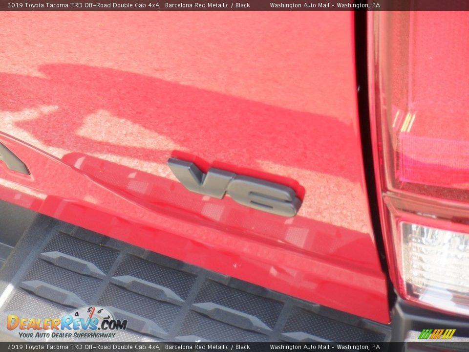 2019 Toyota Tacoma TRD Off-Road Double Cab 4x4 Barcelona Red Metallic / Black Photo #23