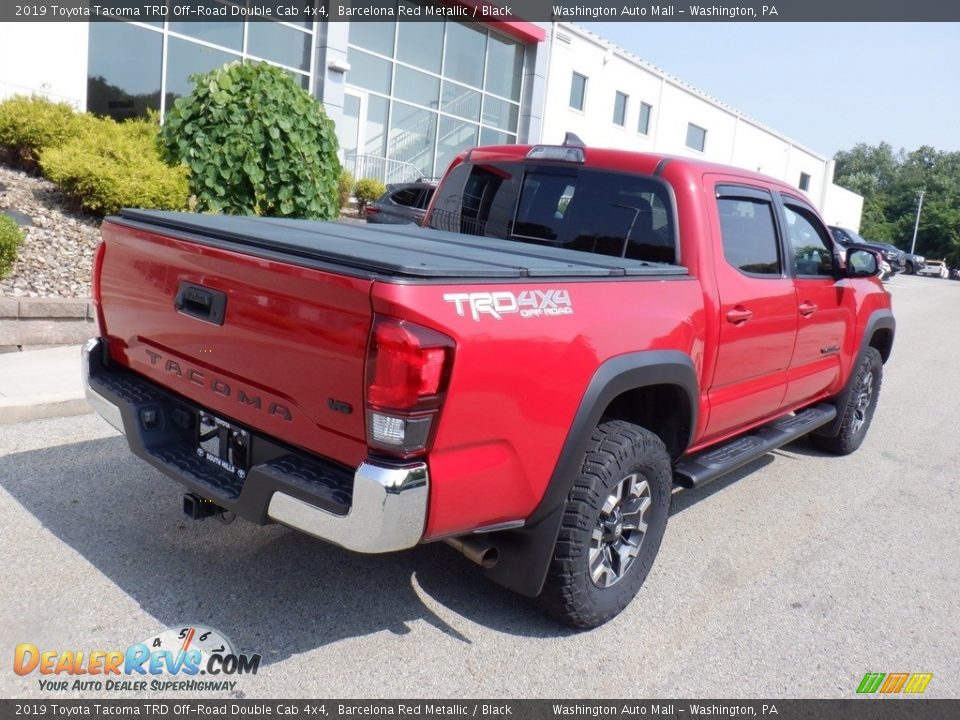 2019 Toyota Tacoma TRD Off-Road Double Cab 4x4 Barcelona Red Metallic / Black Photo #24