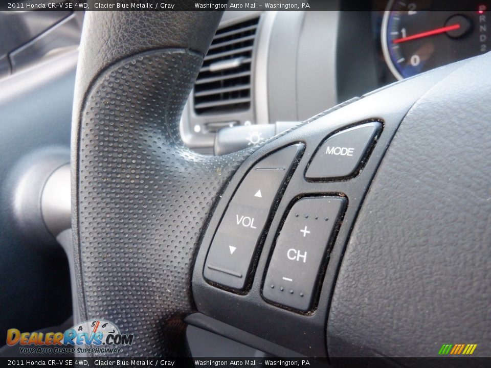 2011 Honda CR-V SE 4WD Glacier Blue Metallic / Gray Photo #19