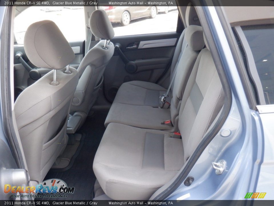 2011 Honda CR-V SE 4WD Glacier Blue Metallic / Gray Photo #24