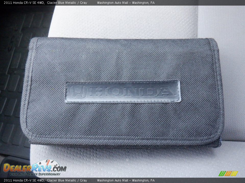 2011 Honda CR-V SE 4WD Glacier Blue Metallic / Gray Photo #27