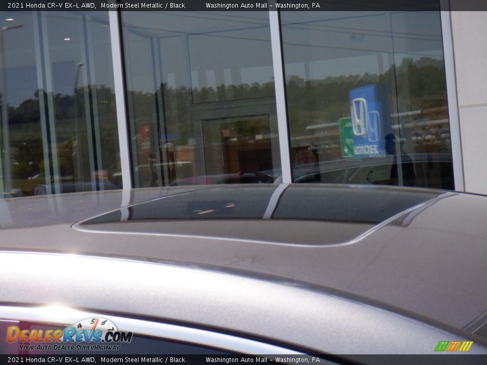 2021 Honda CR-V EX-L AWD Modern Steel Metallic / Black Photo #4