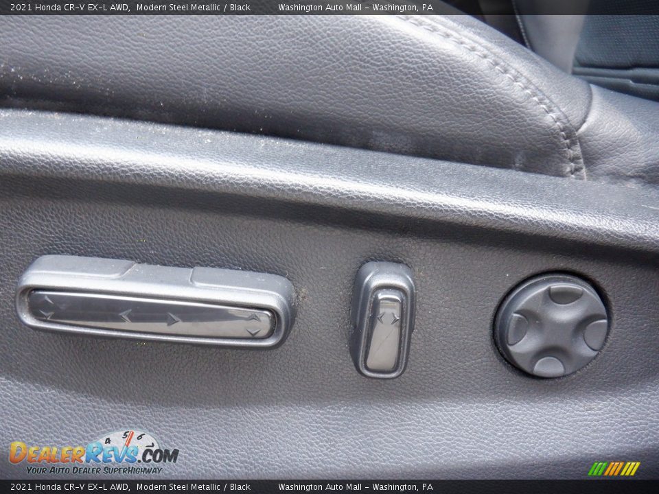 2021 Honda CR-V EX-L AWD Modern Steel Metallic / Black Photo #18