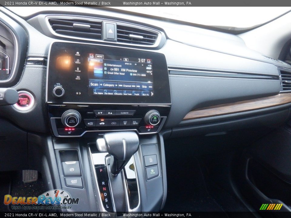 2021 Honda CR-V EX-L AWD Modern Steel Metallic / Black Photo #20