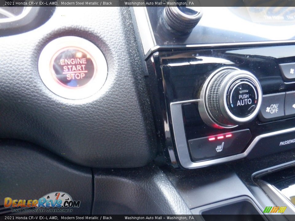2021 Honda CR-V EX-L AWD Modern Steel Metallic / Black Photo #21