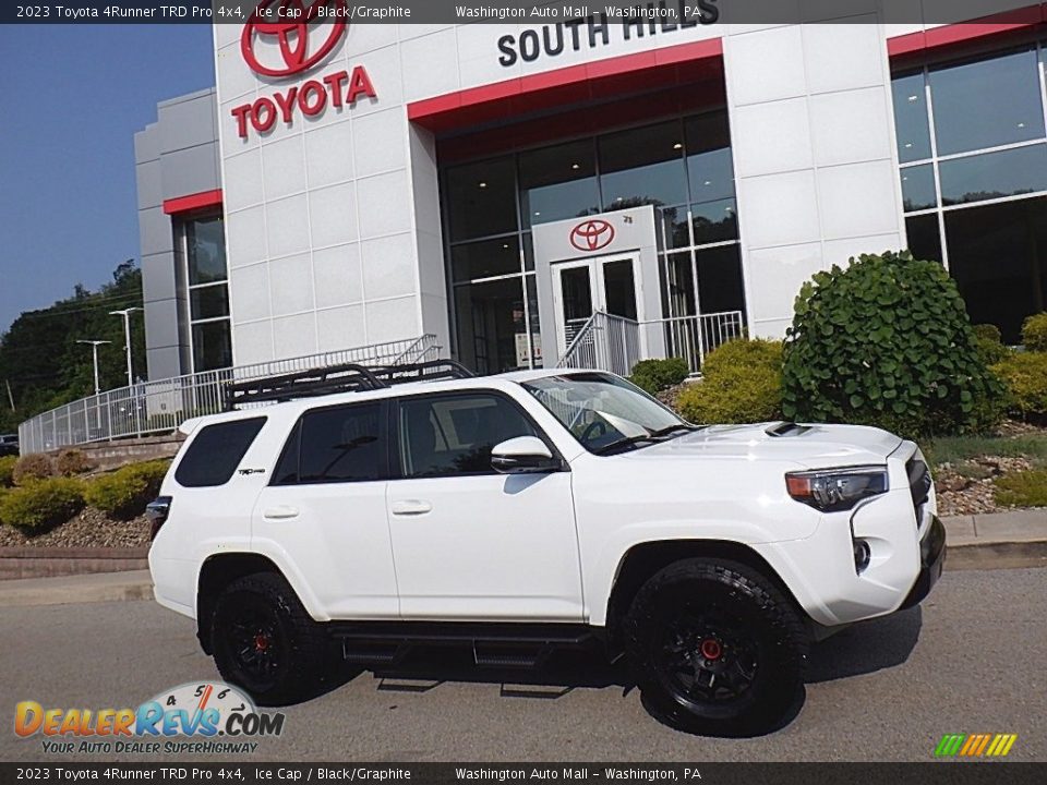 2023 Toyota 4Runner TRD Pro 4x4 Ice Cap / Black/Graphite Photo #2