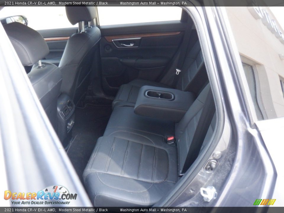 2021 Honda CR-V EX-L AWD Modern Steel Metallic / Black Photo #30