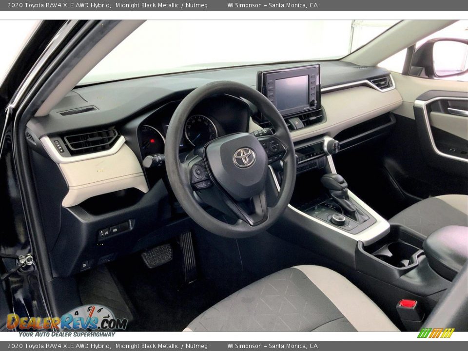 Front Seat of 2020 Toyota RAV4 XLE AWD Hybrid Photo #14