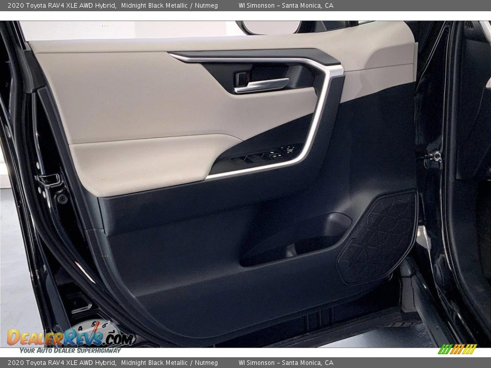 Door Panel of 2020 Toyota RAV4 XLE AWD Hybrid Photo #25