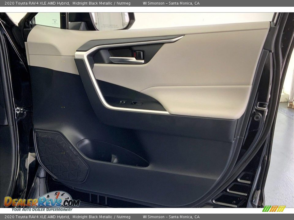 Door Panel of 2020 Toyota RAV4 XLE AWD Hybrid Photo #26