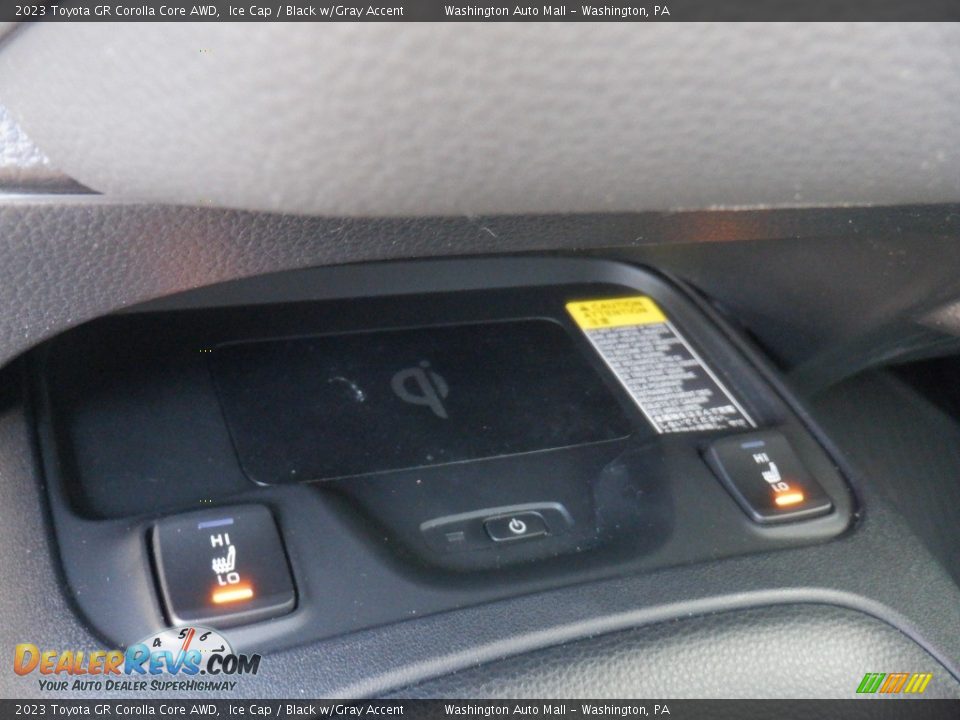 2023 Toyota GR Corolla Core AWD Ice Cap / Black w/Gray Accent Photo #6