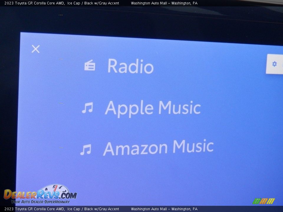2023 Toyota GR Corolla Core AWD Ice Cap / Black w/Gray Accent Photo #10