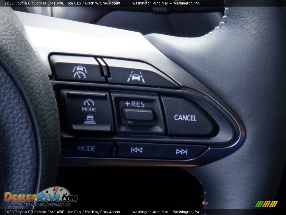 2023 Toyota GR Corolla Core AWD Steering Wheel Photo #13