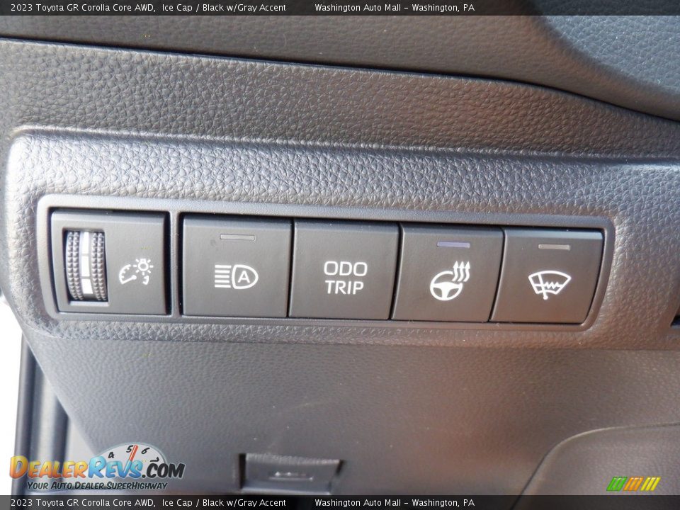 Controls of 2023 Toyota GR Corolla Core AWD Photo #14