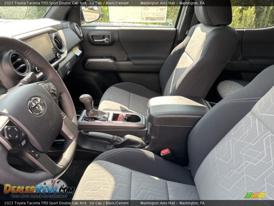 2023 Toyota Tacoma TRD Sport Double Cab 4x4 Ice Cap / Black/Cement Photo #4