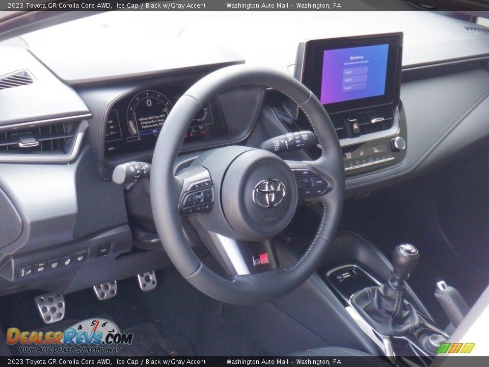 2023 Toyota GR Corolla Core AWD Ice Cap / Black w/Gray Accent Photo #25