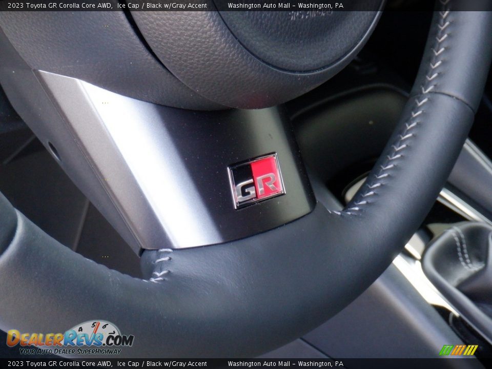 2023 Toyota GR Corolla Core AWD Ice Cap / Black w/Gray Accent Photo #27