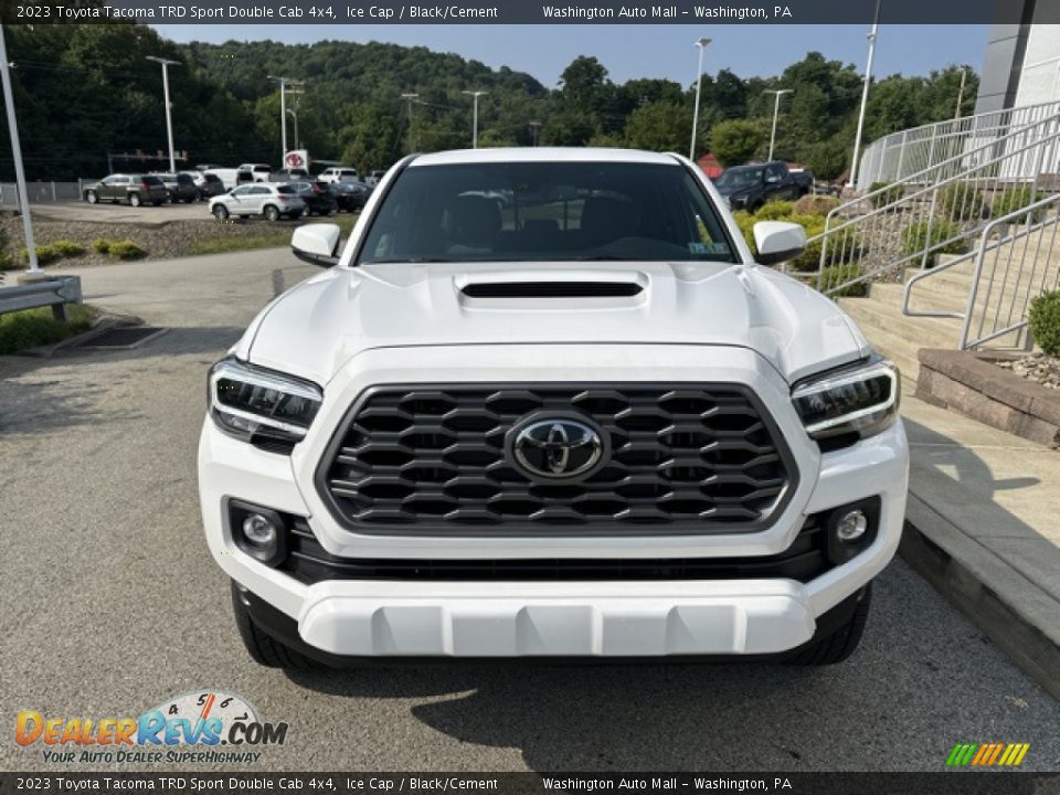 2023 Toyota Tacoma TRD Sport Double Cab 4x4 Ice Cap / Black/Cement Photo #6