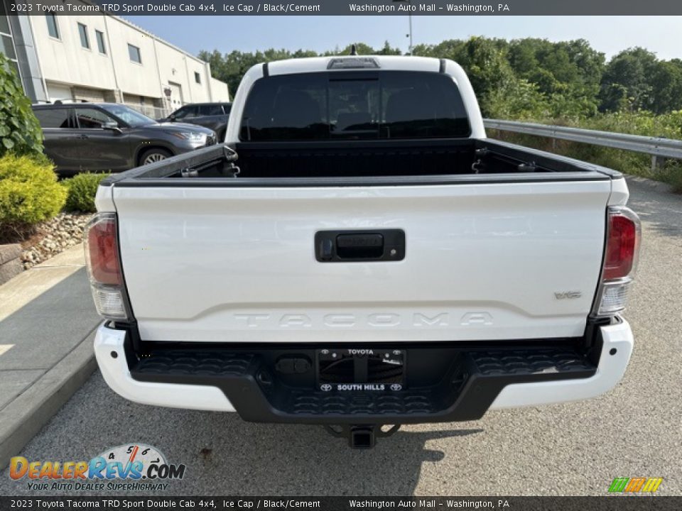 2023 Toyota Tacoma TRD Sport Double Cab 4x4 Ice Cap / Black/Cement Photo #8