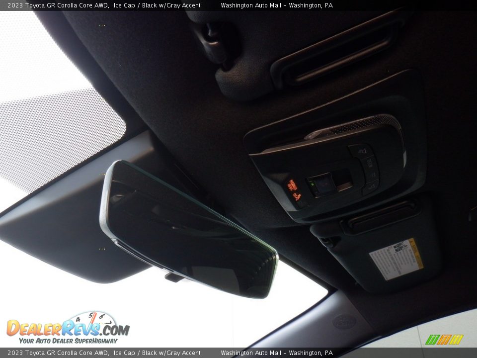 2023 Toyota GR Corolla Core AWD Ice Cap / Black w/Gray Accent Photo #30