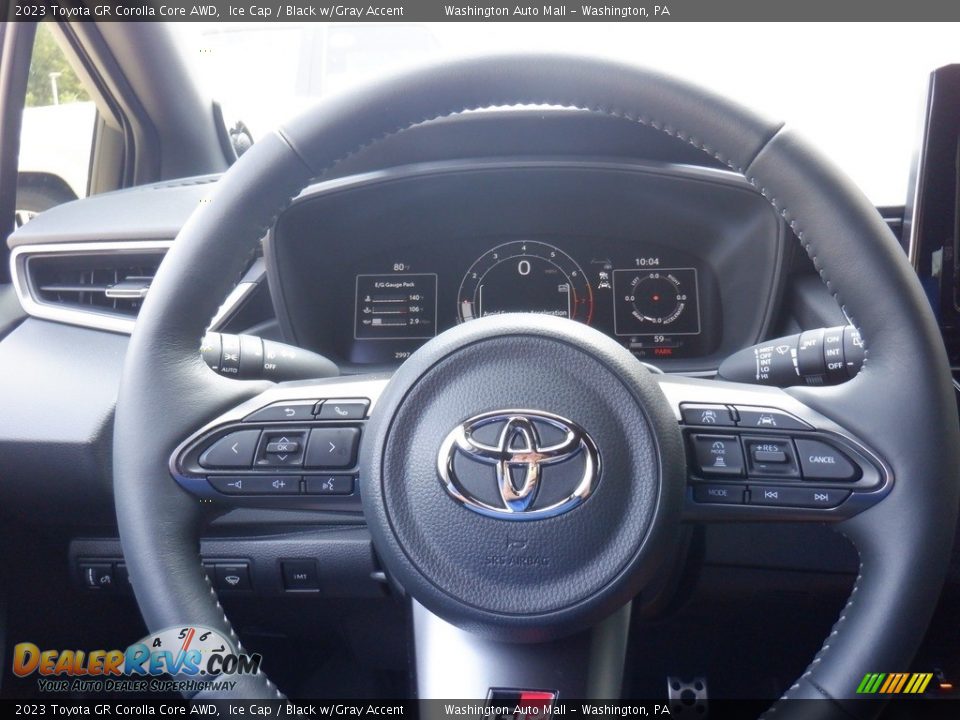 2023 Toyota GR Corolla Core AWD Ice Cap / Black w/Gray Accent Photo #31