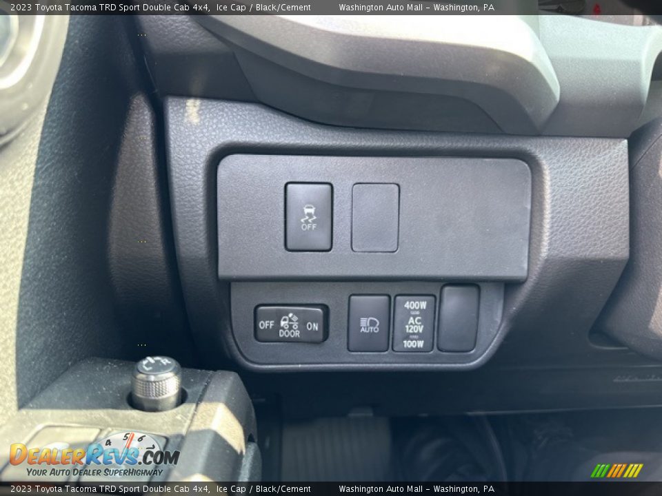 2023 Toyota Tacoma TRD Sport Double Cab 4x4 Ice Cap / Black/Cement Photo #15