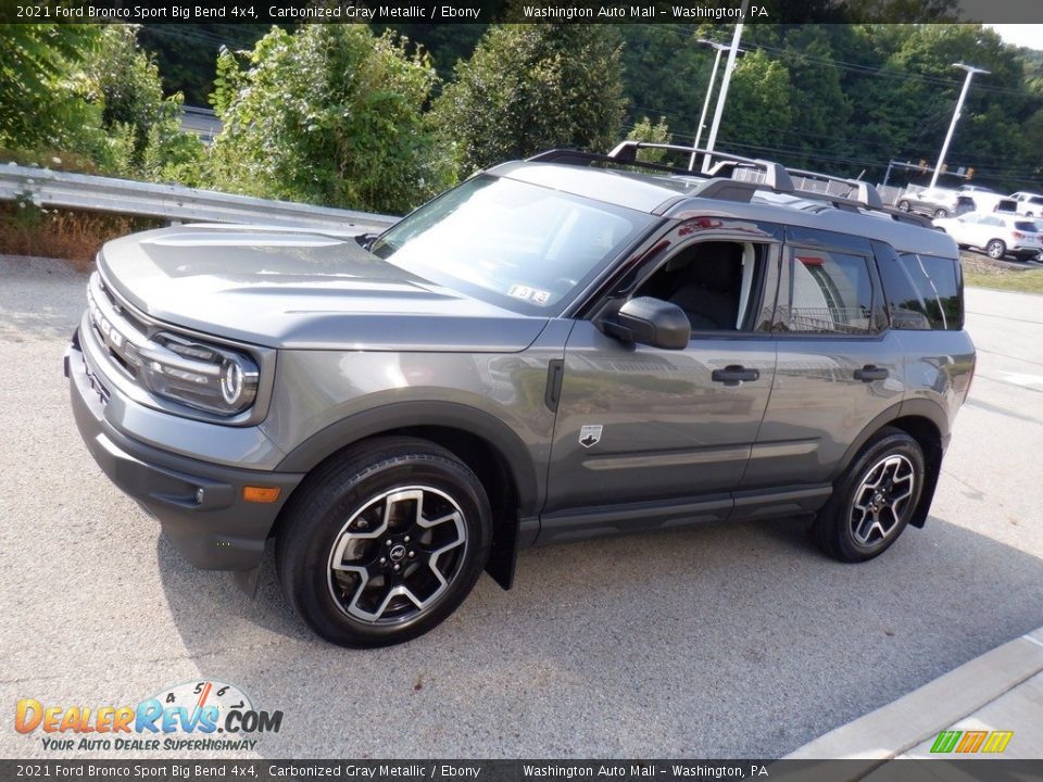 Carbonized Gray Metallic 2021 Ford Bronco Sport Big Bend 4x4 Photo #17