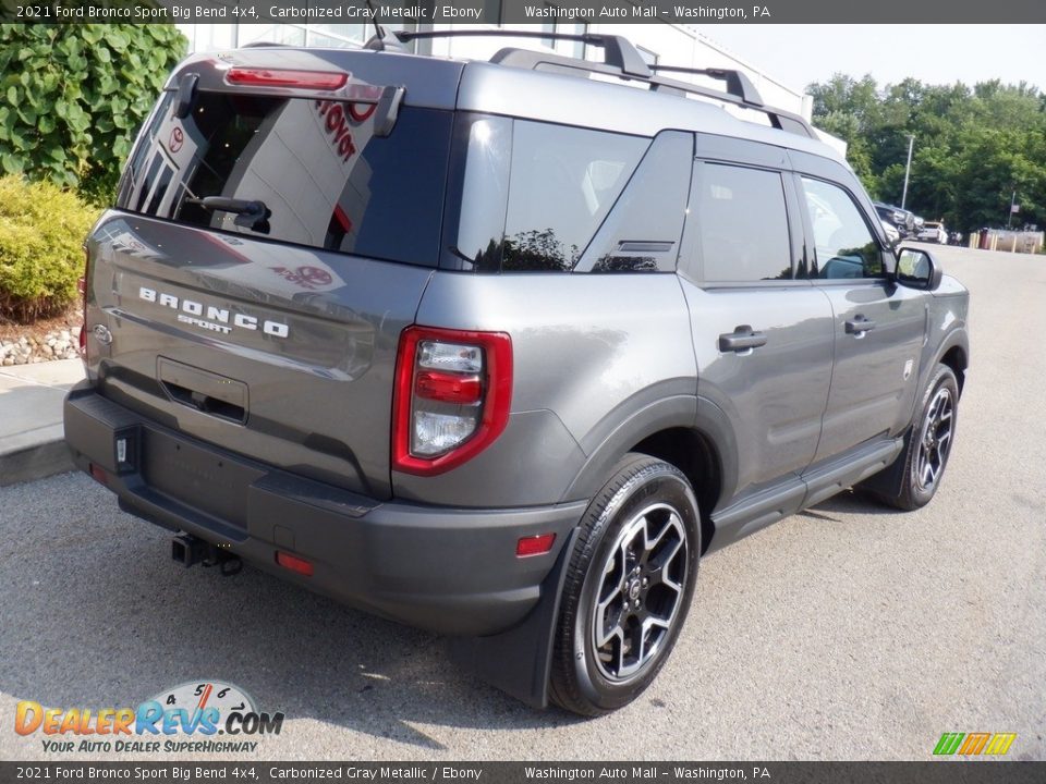 2021 Ford Bronco Sport Big Bend 4x4 Carbonized Gray Metallic / Ebony Photo #21