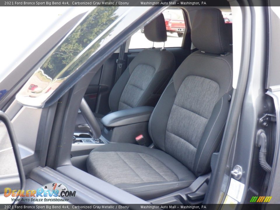 Front Seat of 2021 Ford Bronco Sport Big Bend 4x4 Photo #24