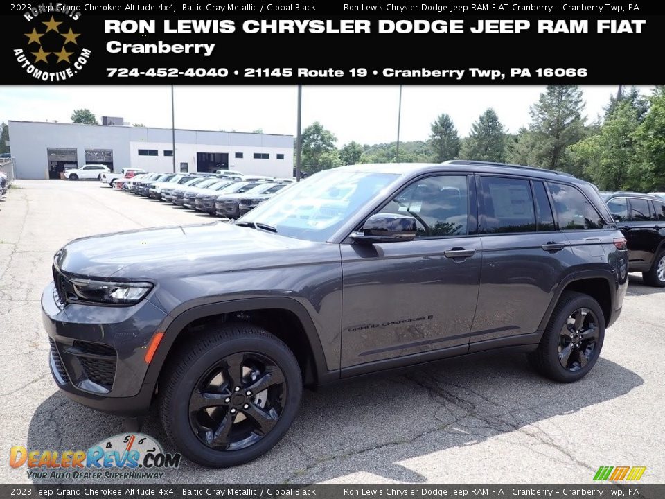 2023 Jeep Grand Cherokee Altitude 4x4 Baltic Gray Metallic / Global Black Photo #1