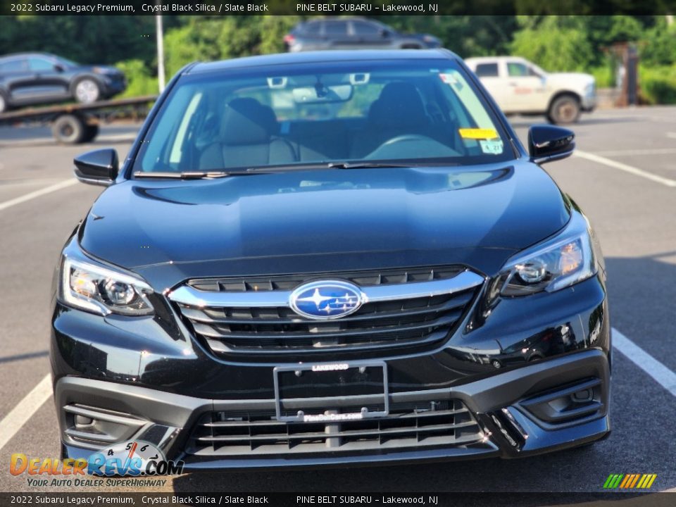 2022 Subaru Legacy Premium Crystal Black Silica / Slate Black Photo #2