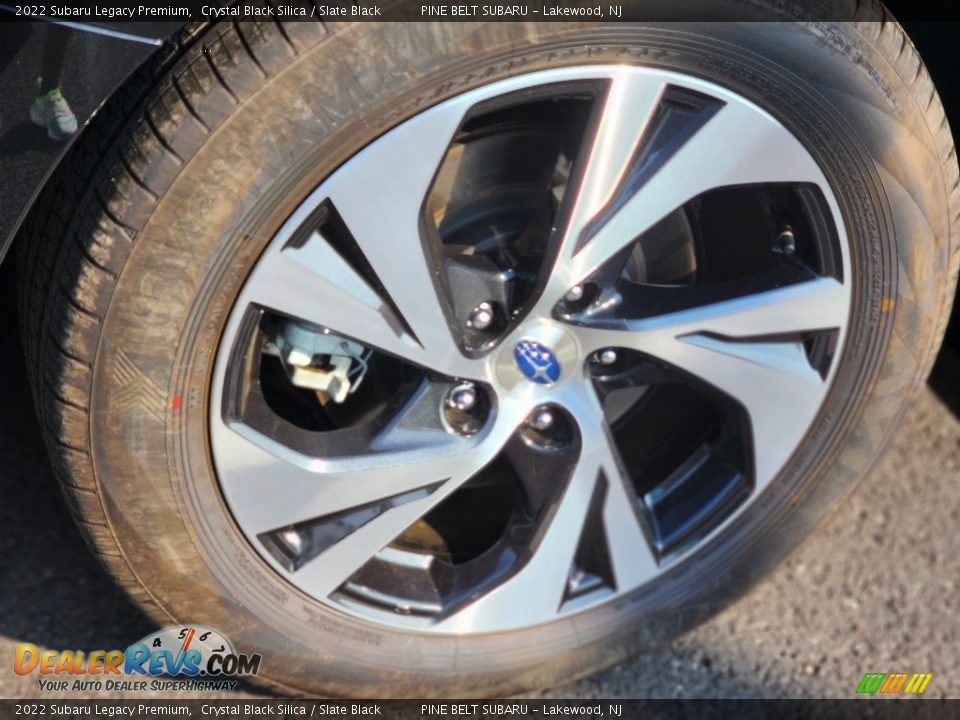 2022 Subaru Legacy Premium Crystal Black Silica / Slate Black Photo #6