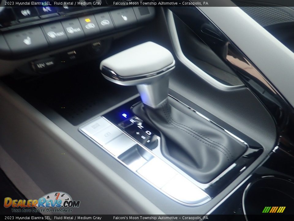 2023 Hyundai Elantra SEL Fluid Metal / Medium Gray Photo #15