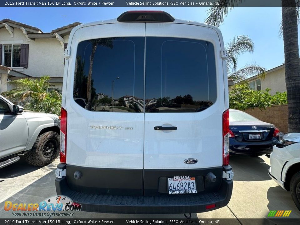 2019 Ford Transit Van 150 LR Long Oxford White / Pewter Photo #5