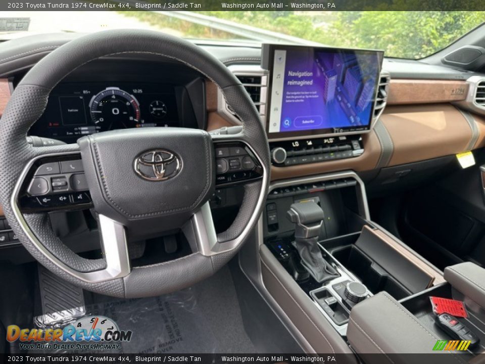 2023 Toyota Tundra 1974 CrewMax 4x4 Blueprint / Saddle Tan Photo #3