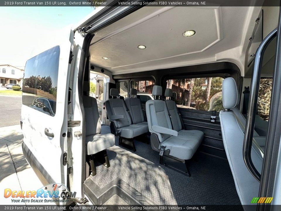 2019 Ford Transit Van 150 LR Long Oxford White / Pewter Photo #10