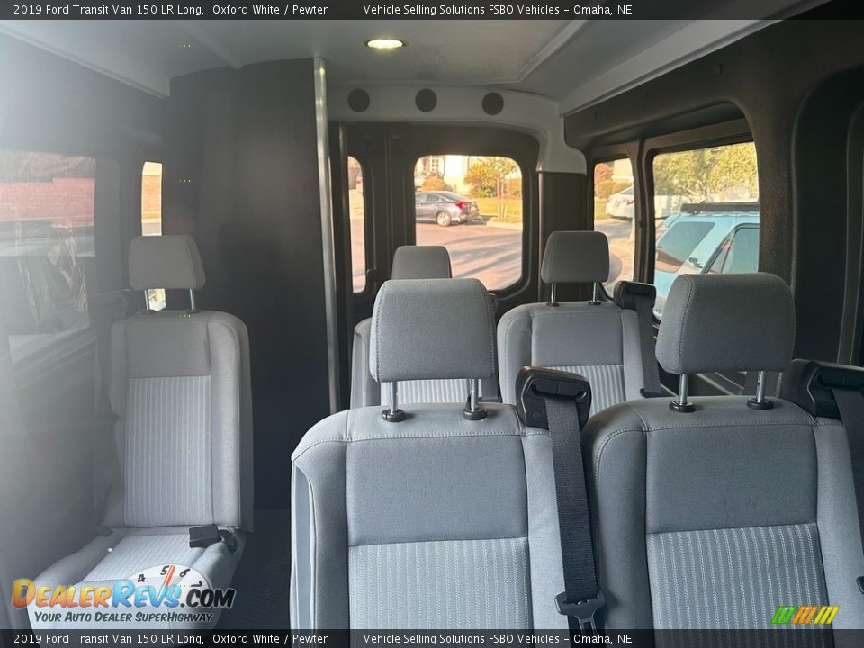 2019 Ford Transit Van 150 LR Long Oxford White / Pewter Photo #11