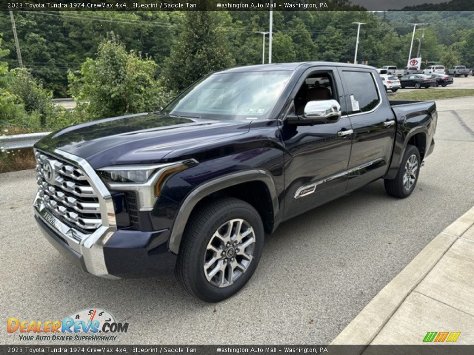 2023 Toyota Tundra 1974 CrewMax 4x4 Blueprint / Saddle Tan Photo #7