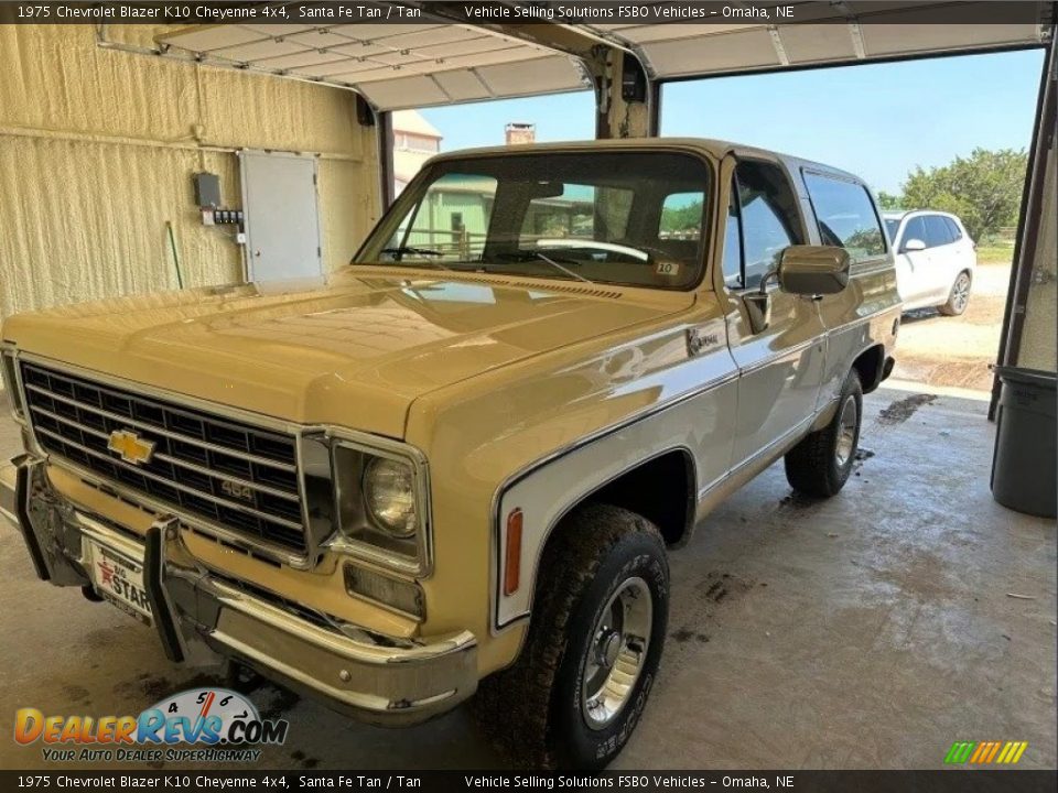 Santa Fe Tan 1975 Chevrolet Blazer K10 Cheyenne 4x4 Photo #4