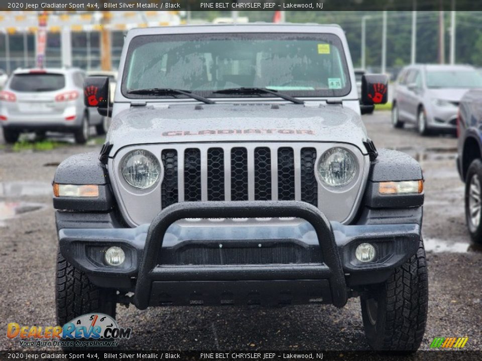 2020 Jeep Gladiator Sport 4x4 Billet Silver Metallic / Black Photo #2