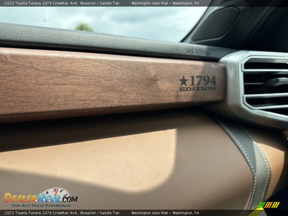 2023 Toyota Tundra 1974 CrewMax 4x4 Blueprint / Saddle Tan Photo #16