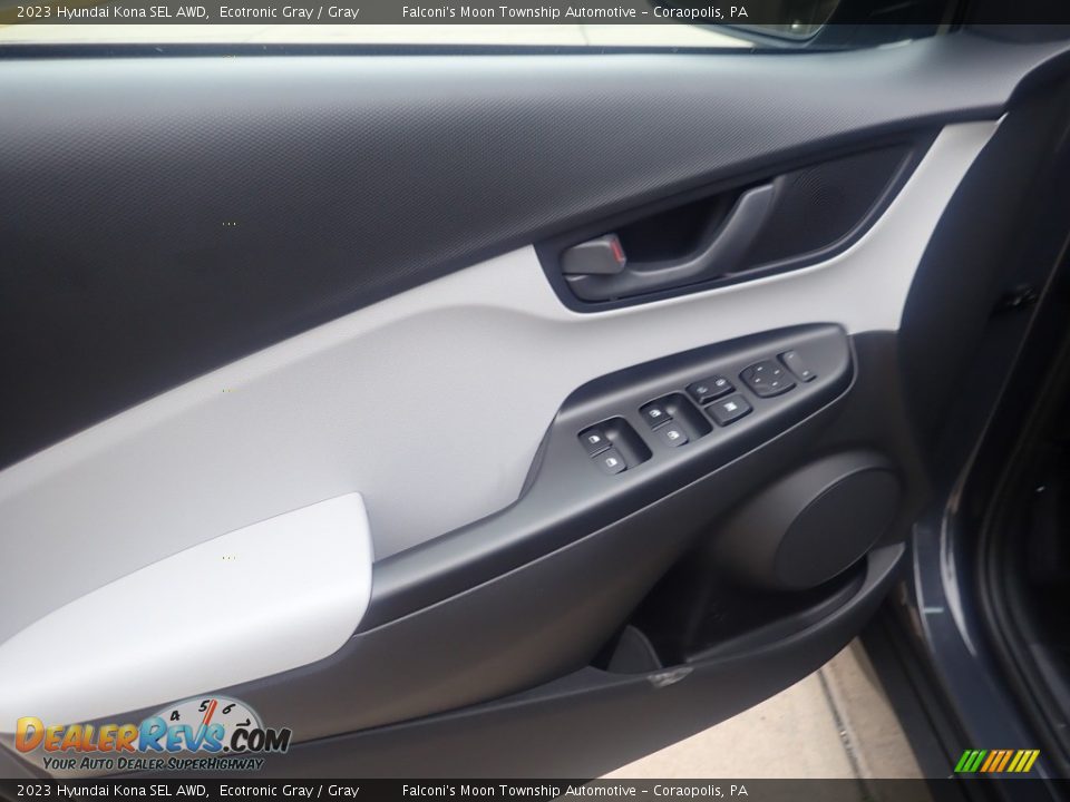 2023 Hyundai Kona SEL AWD Ecotronic Gray / Gray Photo #14