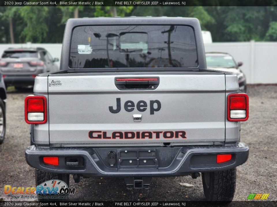 2020 Jeep Gladiator Sport 4x4 Billet Silver Metallic / Black Photo #4