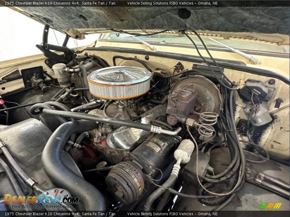1975 Chevrolet Blazer K10 Cheyenne 4x4 350 ci OHV 16-Valve V8 Engine Photo #11