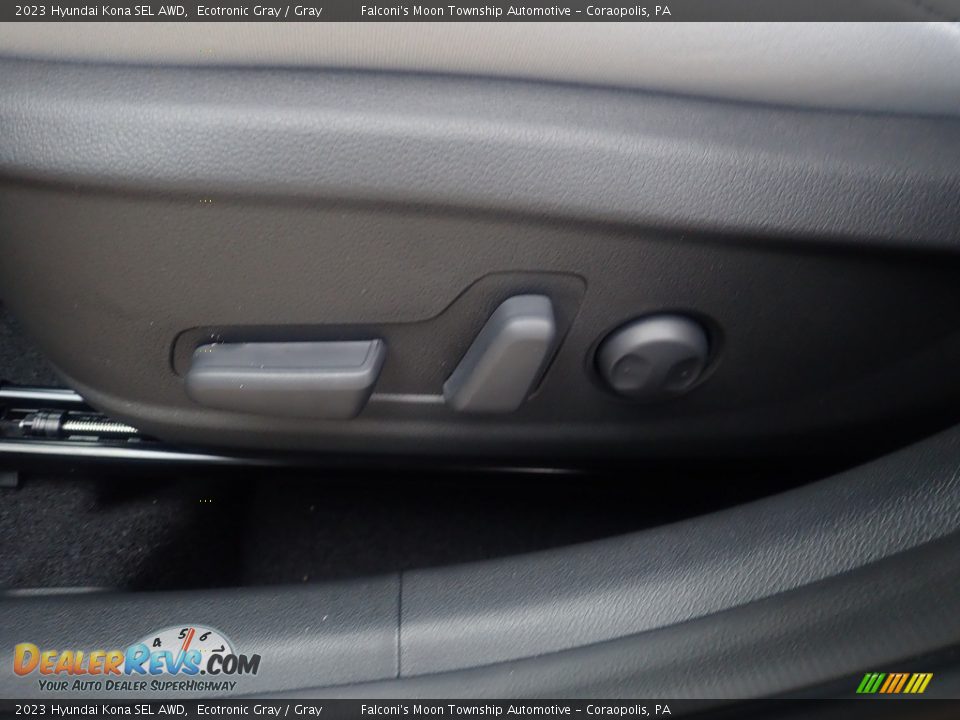 2023 Hyundai Kona SEL AWD Ecotronic Gray / Gray Photo #15