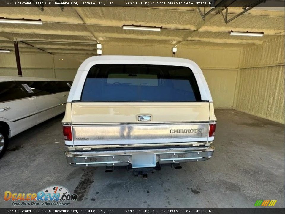 1975 Chevrolet Blazer K10 Cheyenne 4x4 Santa Fe Tan / Tan Photo #12