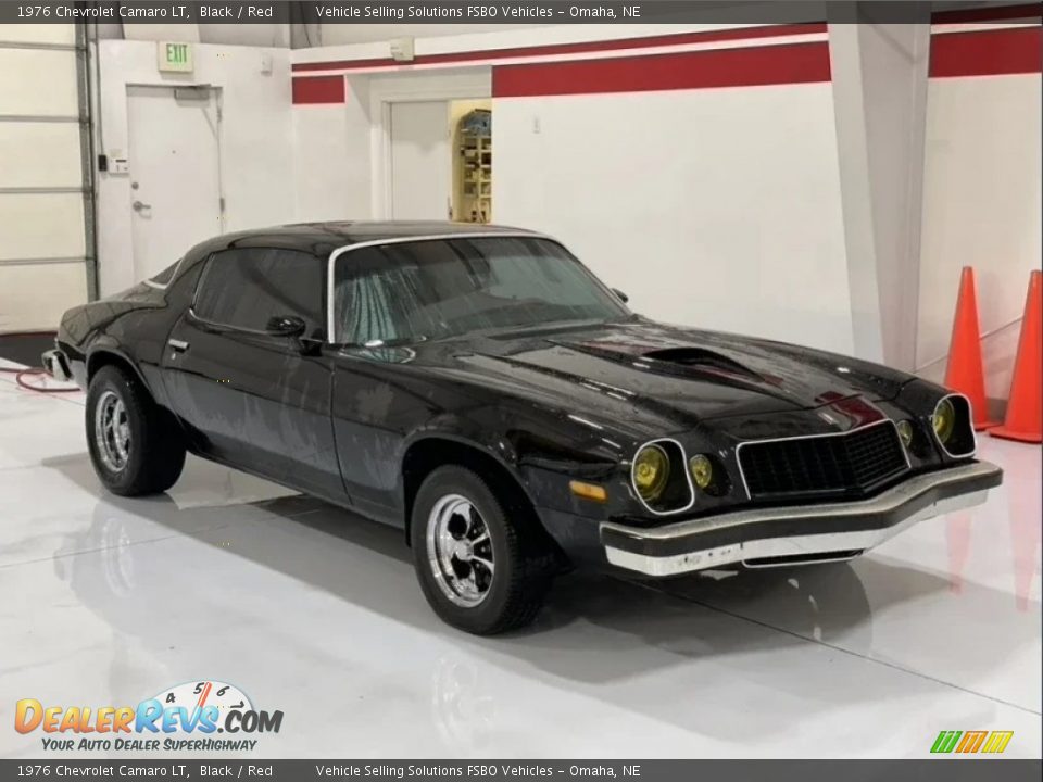 1976 Chevrolet Camaro LT Black / Red Photo #3