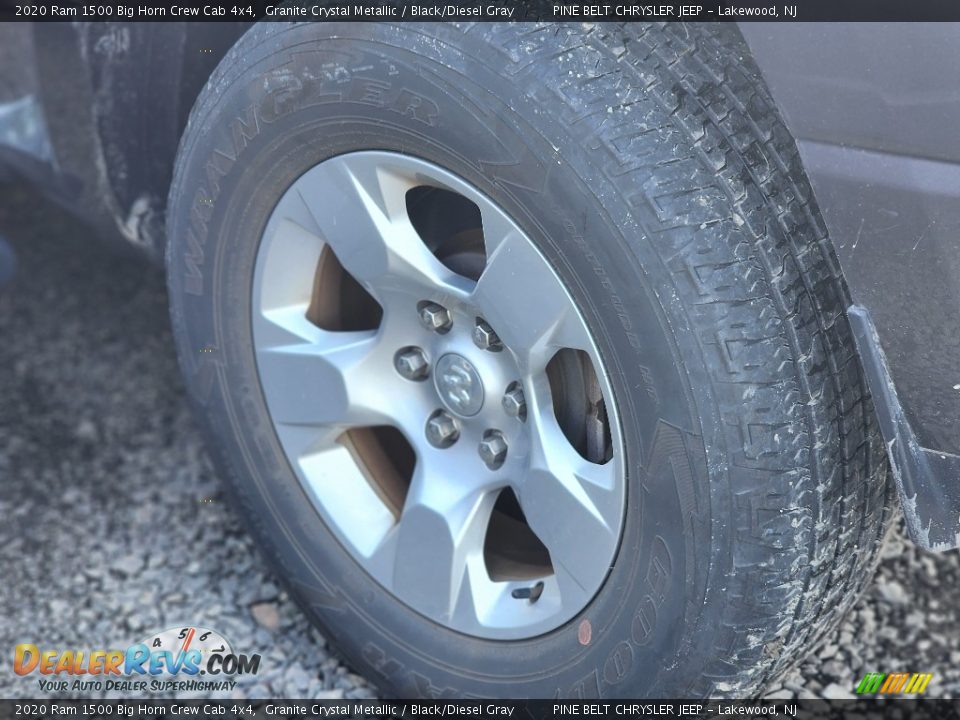 2020 Ram 1500 Big Horn Crew Cab 4x4 Granite Crystal Metallic / Black/Diesel Gray Photo #6