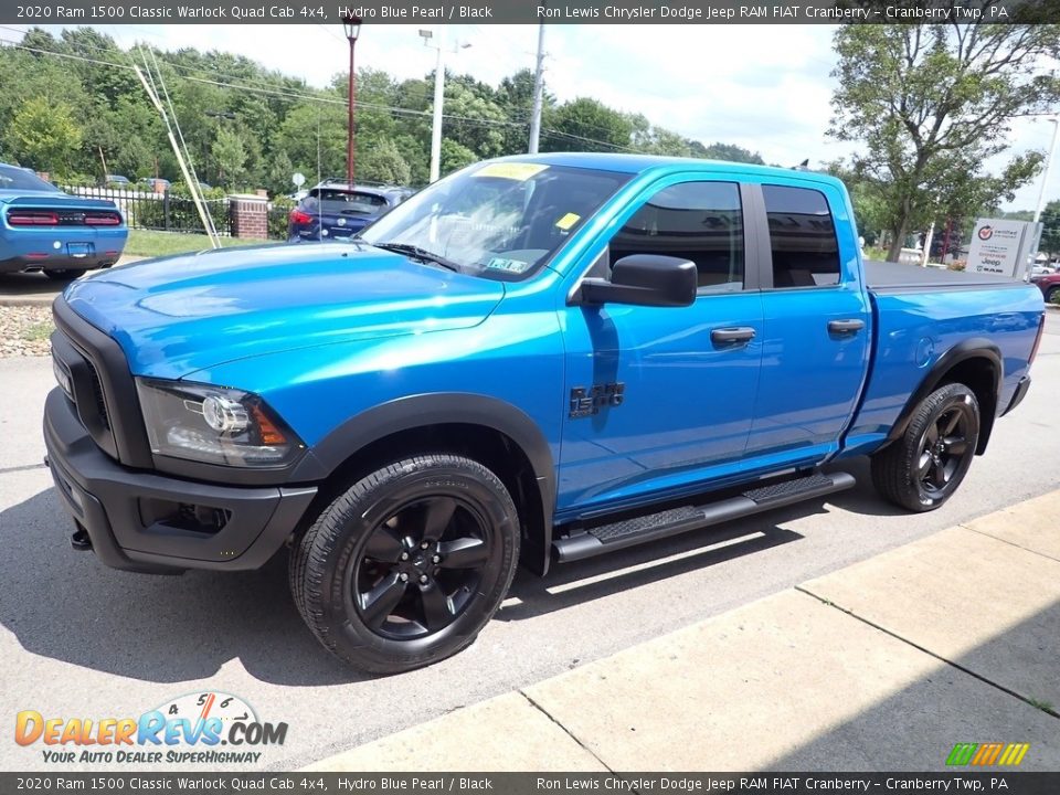 Front 3/4 View of 2020 Ram 1500 Classic Warlock Quad Cab 4x4 Photo #4