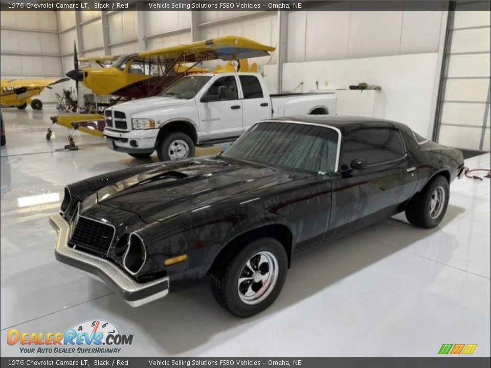 1976 Chevrolet Camaro LT Black / Red Photo #10